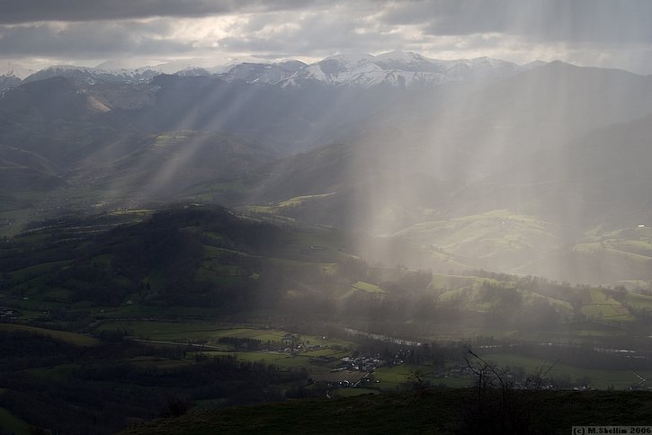 A magnificent Pyreneean landscape sets the scene for la Madeleine
