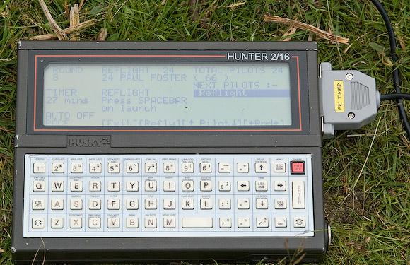 Veteran Husky Hunter runs DOS, interfaces with Jon's black box timer. Effective and reliable.