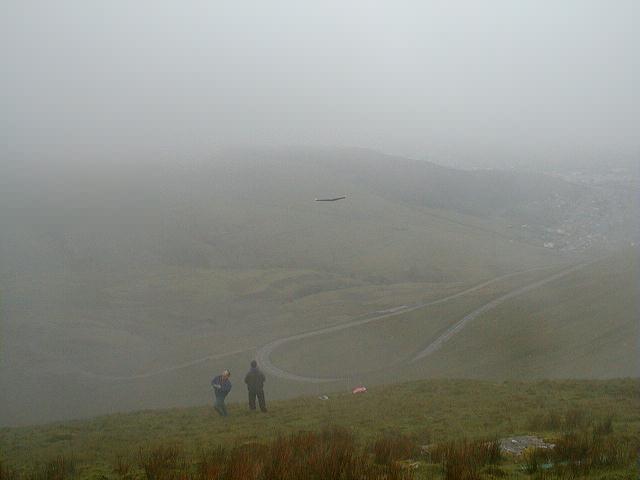 Some pilots flew their EPP models in the mist