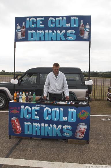 The Ice Cold Drinks man