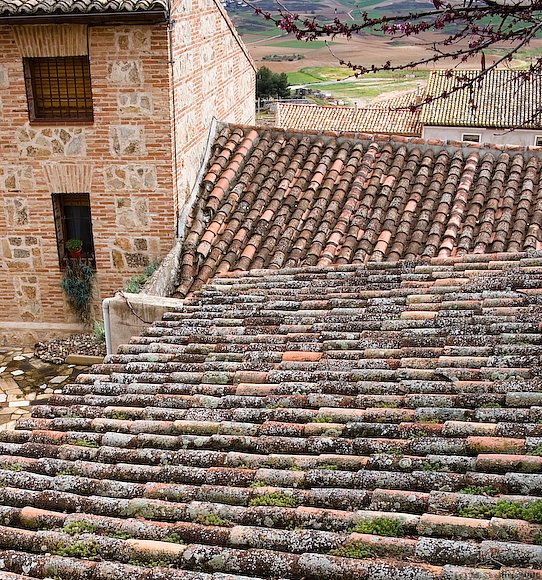 A trip to the village of Hita was recommended by Cristina, our ever helpful receptionist. Here's a view of the roof tops.