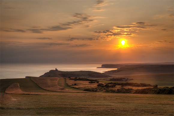 View from Beachy Head. This is an HDR composite of 9 images taken at different exposures.