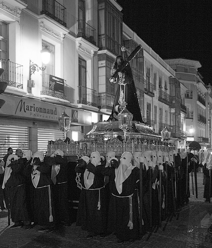 EASTER PROCESSION: Semana Santa (Easter) Procession, Calle Mayor, Guadalajara