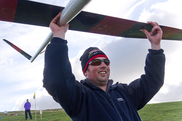 Paul Middleton waiting to launch