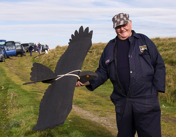 Day 2 (Mickey's) Ron Broughton with his delightful EPP Eagle.