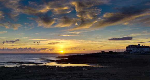 Sunset at Porthcawl