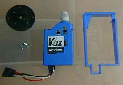 Volz WingMaxx servo, frame and accs.