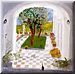 Randall Morgan's Garden at Torca. Mixed Media