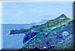 Capri from above Nerano, a sketch. (On Card.)